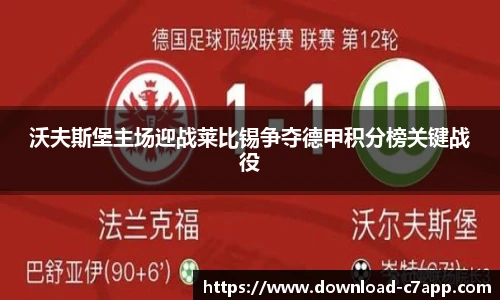 沃夫斯堡主场迎战莱比锡争夺德甲积分榜关键战役